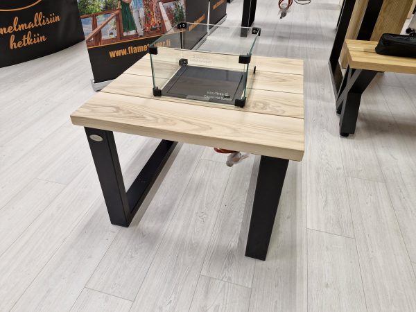 FlameTower® Liekkisohvapöytä 73,5 x 73,5 cm Saarni - Bild 4