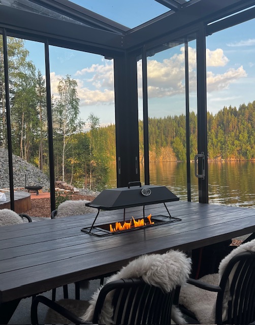 FlameTower® Liekkiruokapöytä Saarni 210 x 110 cm - Image 2